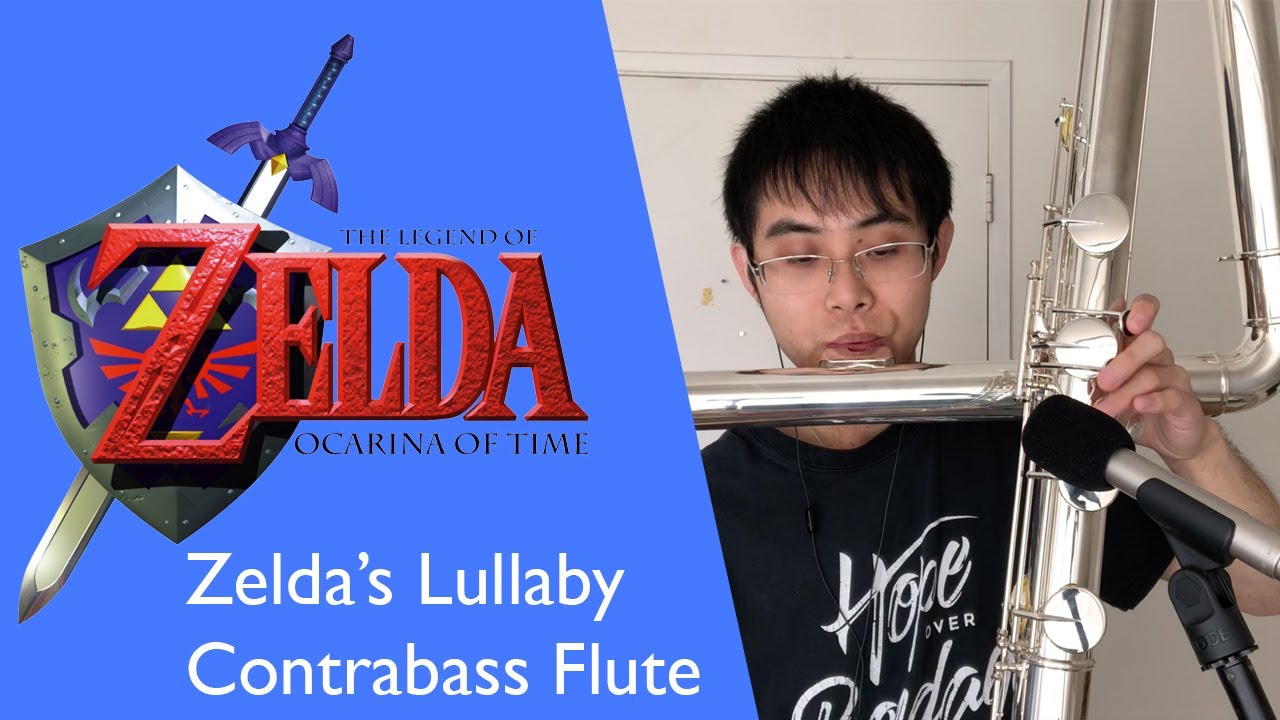 Zelda's Lullaby | Contrabass Flute Cover #FluteSongsOfComfort | 徐立瑄 Will Hsu