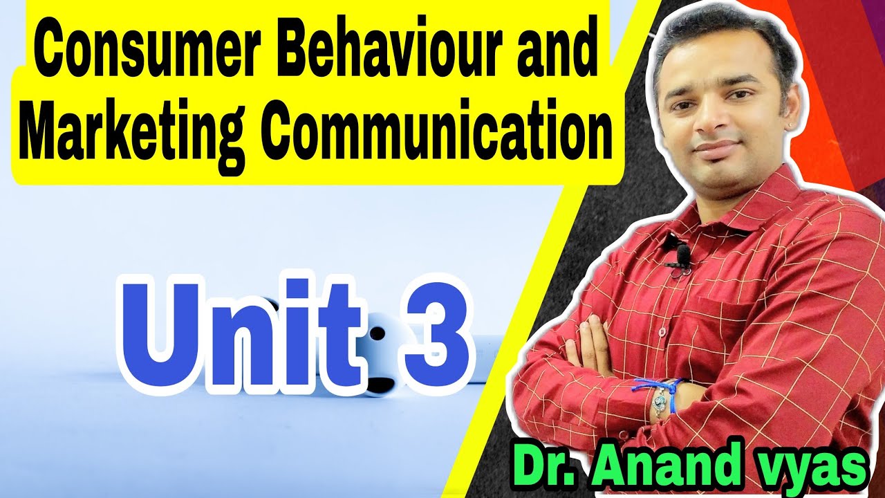 Consumer behaviour and Marketing Communication | AKTU |    Part 3
