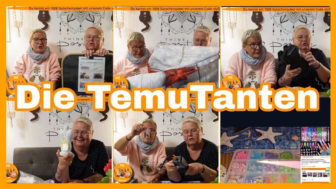 #temu TemuTanten Haul wieder von allem etwas, Fahrrad, Freizeit, Nail Design, Xmas ect 😊