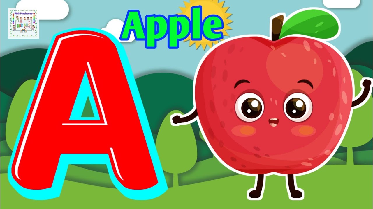 ABC Rhymes for Toddlers | ABC Phonics Song for Kids | Фонетическая песня с буквой A для детей от ...