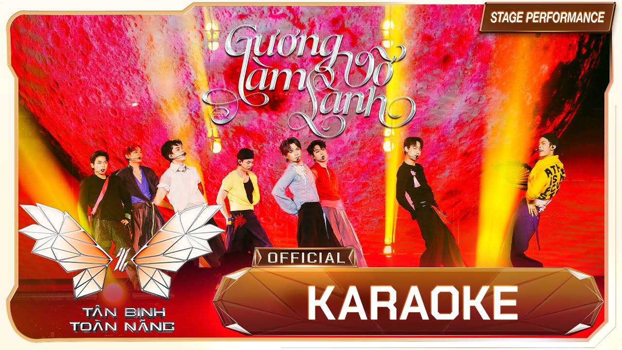 【KARAOKE】GƯƠNG VỠ LÀM LÀNH - TÂN BINH THĂNG CẤP | TÂN BINH TOÀN NĂNG 2025