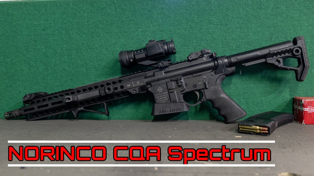 Norinco CQA Spectrum custom Strike Industries 223Rem