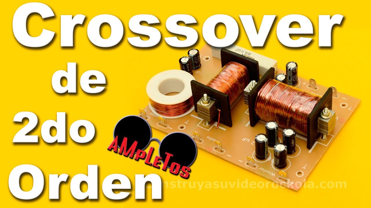 Divisor de frecuencias pasivo de 3 vías de segundo orden parte1