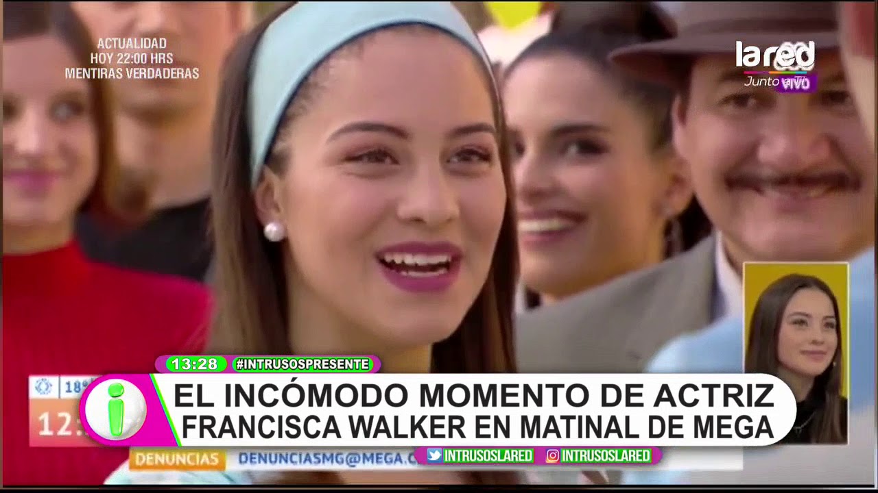 Incomodidad televisiva: Francisca Walker se molestó en matinal