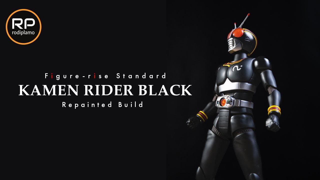 Figure-rise Standard Kamen Rider Black - OOB Repainted Build