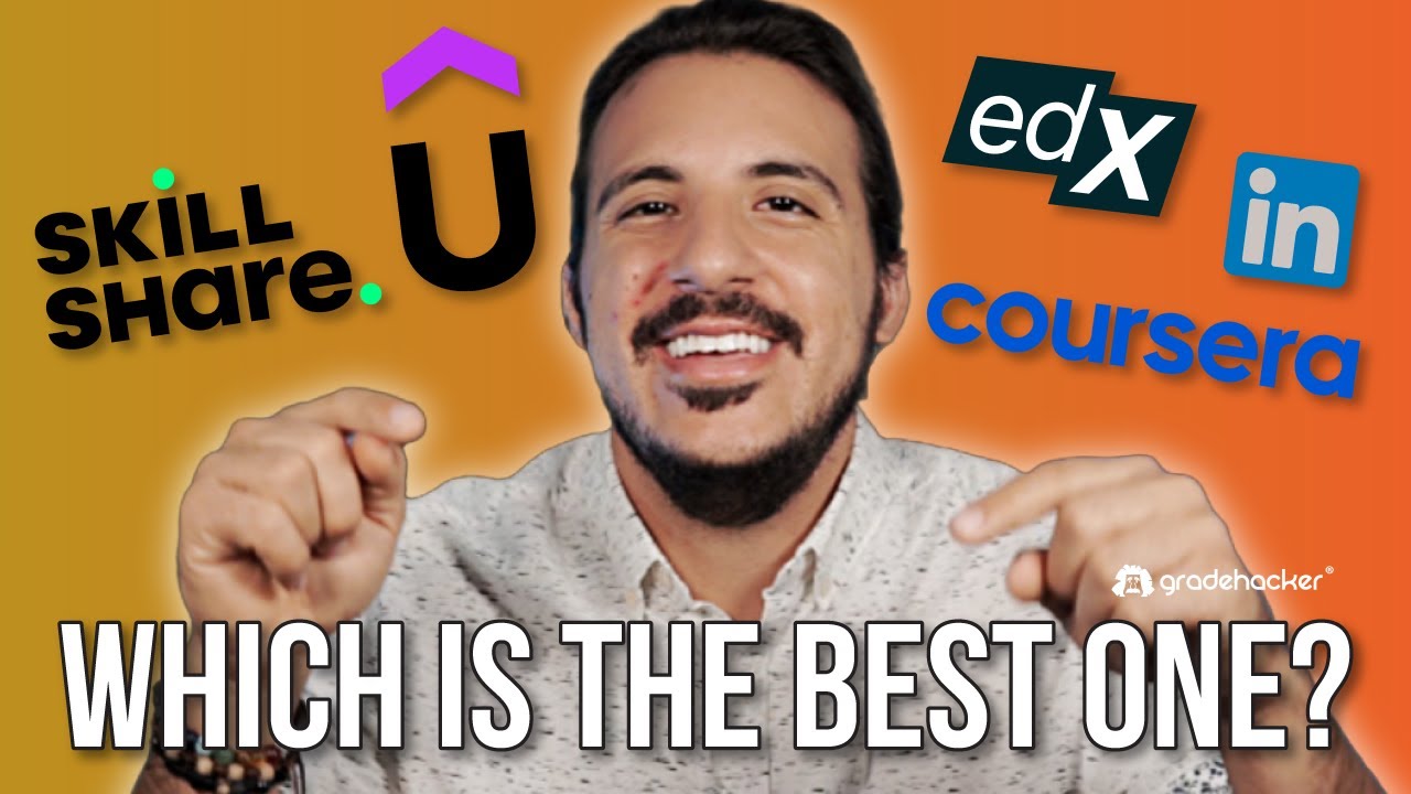 Top 5 Online Learning Platforms 2025 | Review of Coursera / SkillShare / Udemy / EdX / LinkedIn