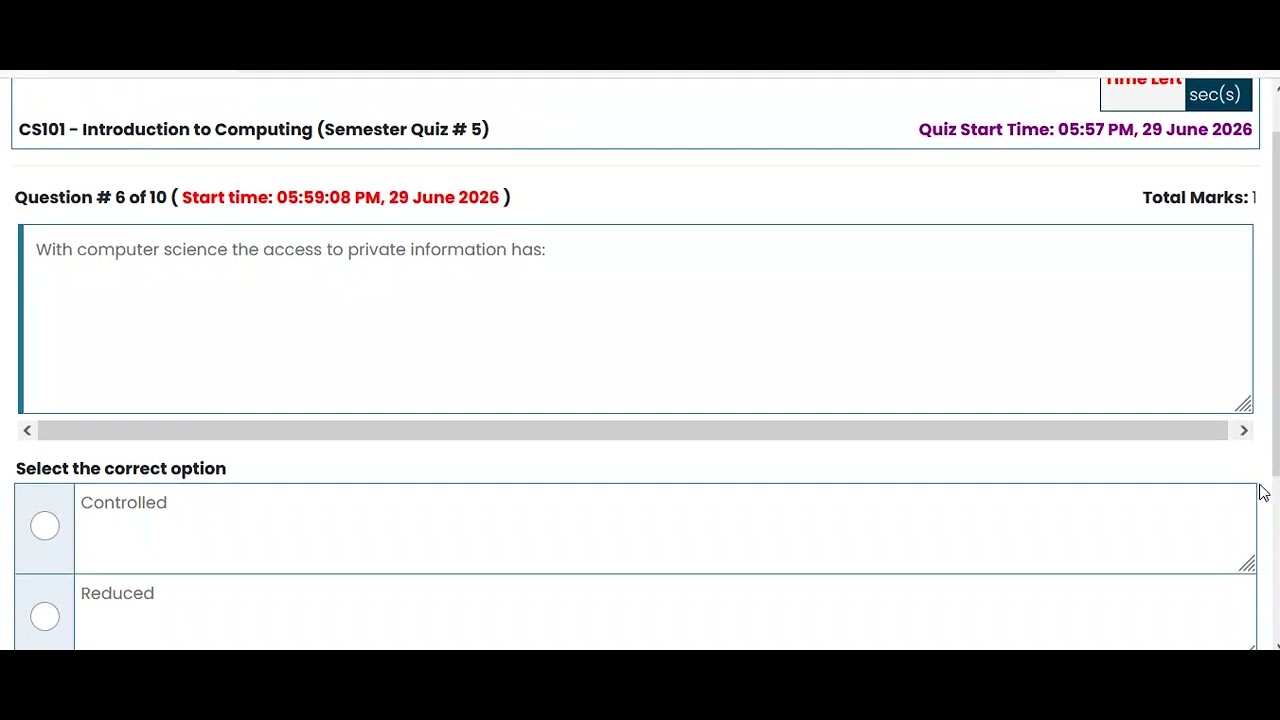 cs101 quiz 5 100% CORRECT SOLUTION 2026