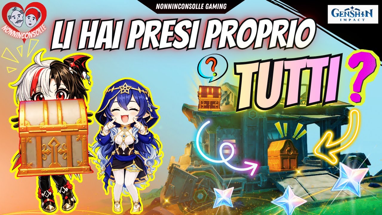 💎 Molti non trovano questi BAULI a Nod-Krai | Genshin Impact ITA