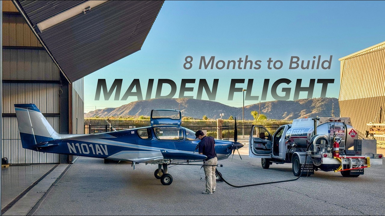 We BUILT THIS PLANE and Flew it Home