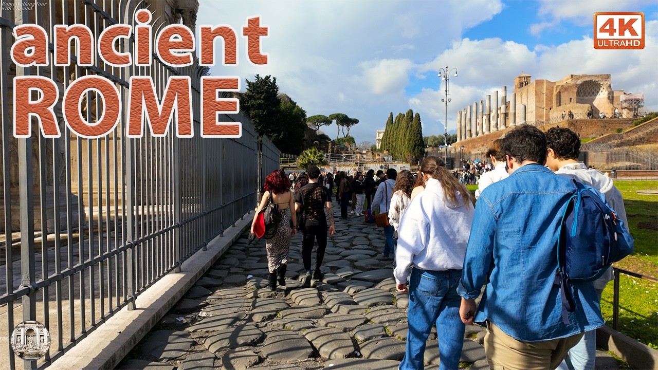 Ancient Rome in 4K | From Trajan’s Forum to the Colosseum