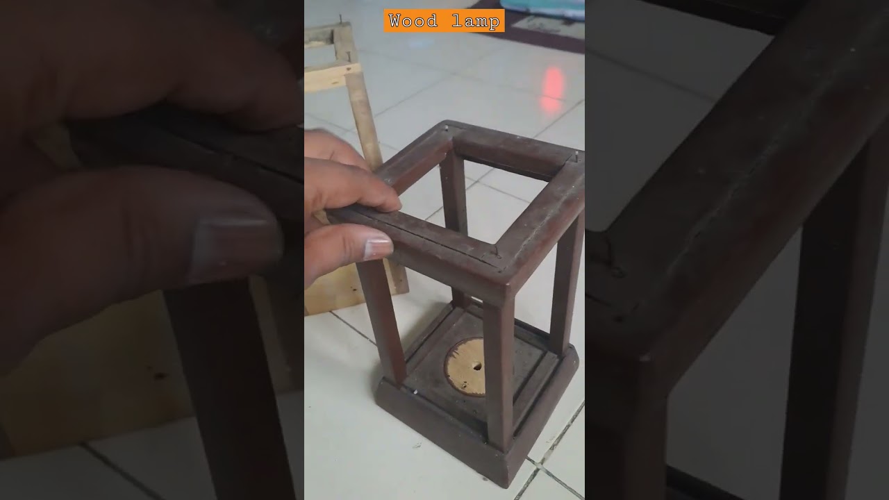 wood lamp 