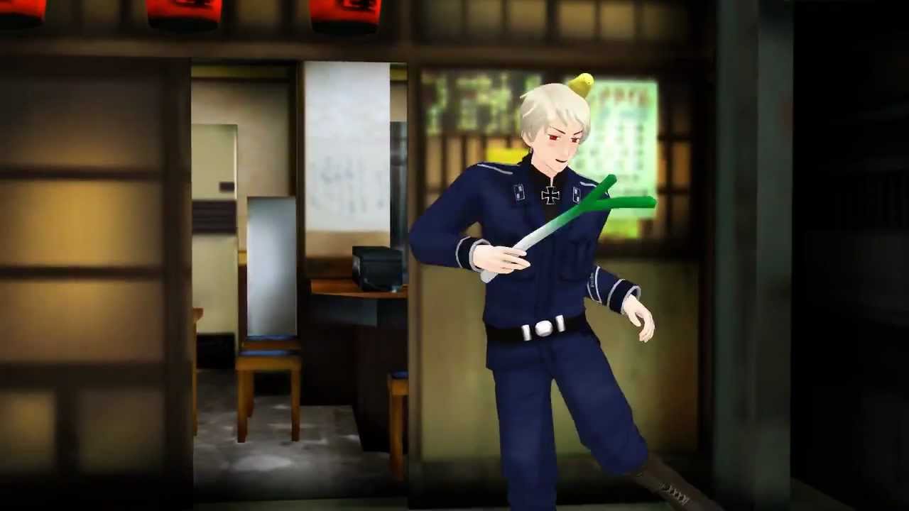 【Hetalia MMD】Mr.Gilbert seems to have drunk.【Prussia】
