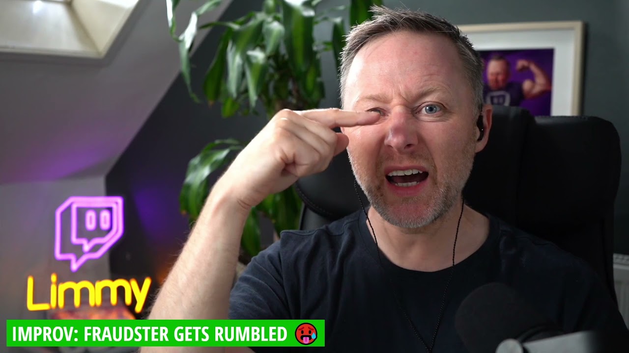 Limmy Improv: Fraudster Gets Rumbled [2021-08-12]