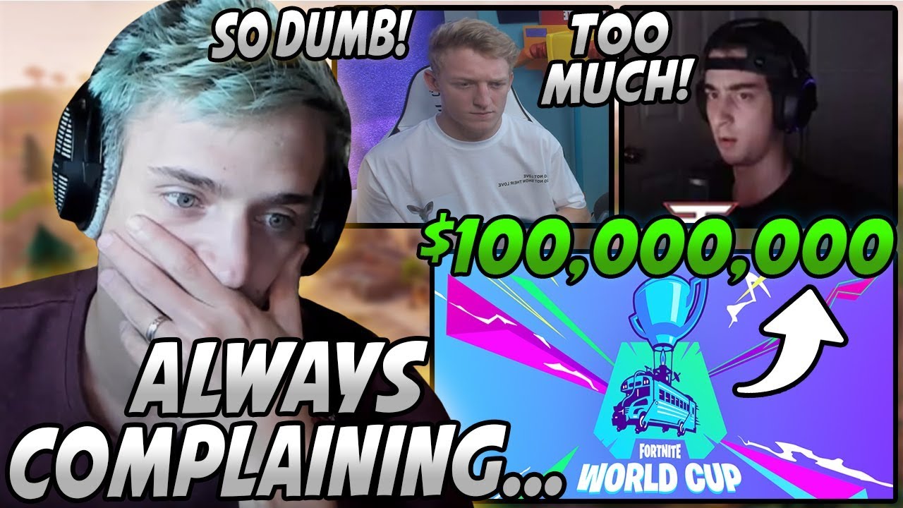 Ninja Reacts To Tfue & Cloak COMPLAINING That The 
