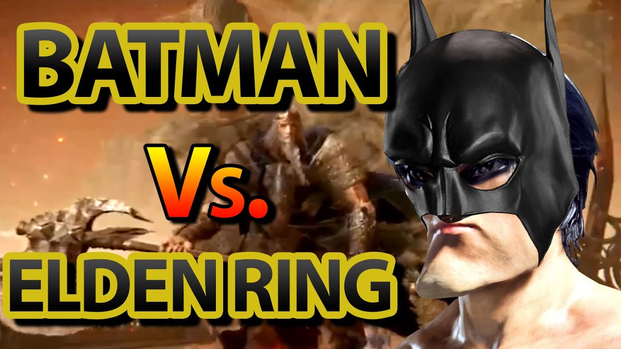 Batman in Elden Ring: No Killing Allowed