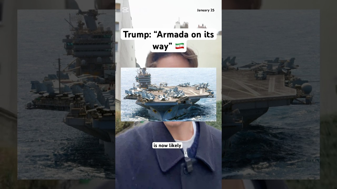 Трамп предупреждает о &laquo;армаде&raquo;, направляющейся в сторону Ирана | Объяснение риска войны между США...