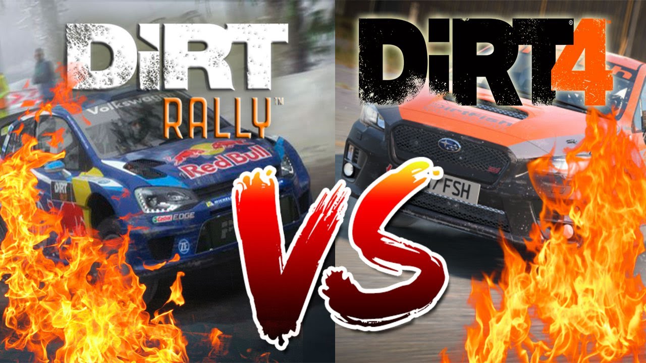 Dirt Rally VS Dirt 4