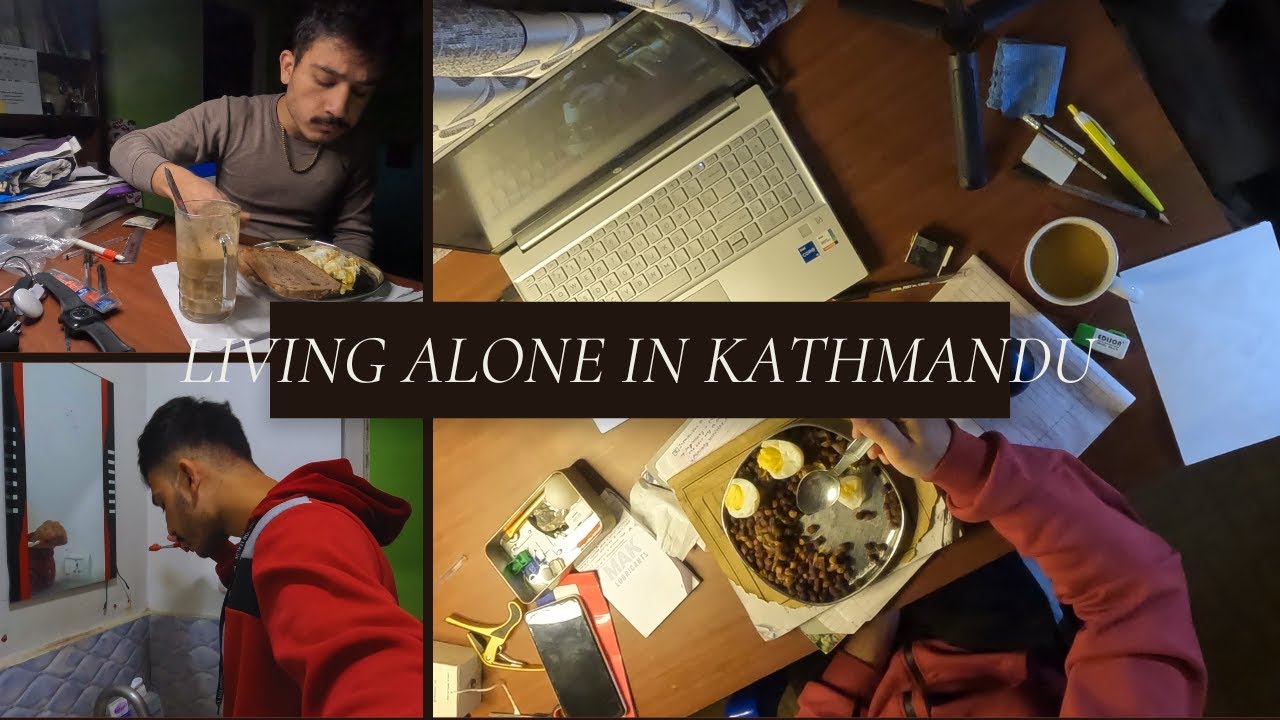 A day in life of college student in Kathmandu🇳🇵 | Living Alone | Cooking, Studying, Classes