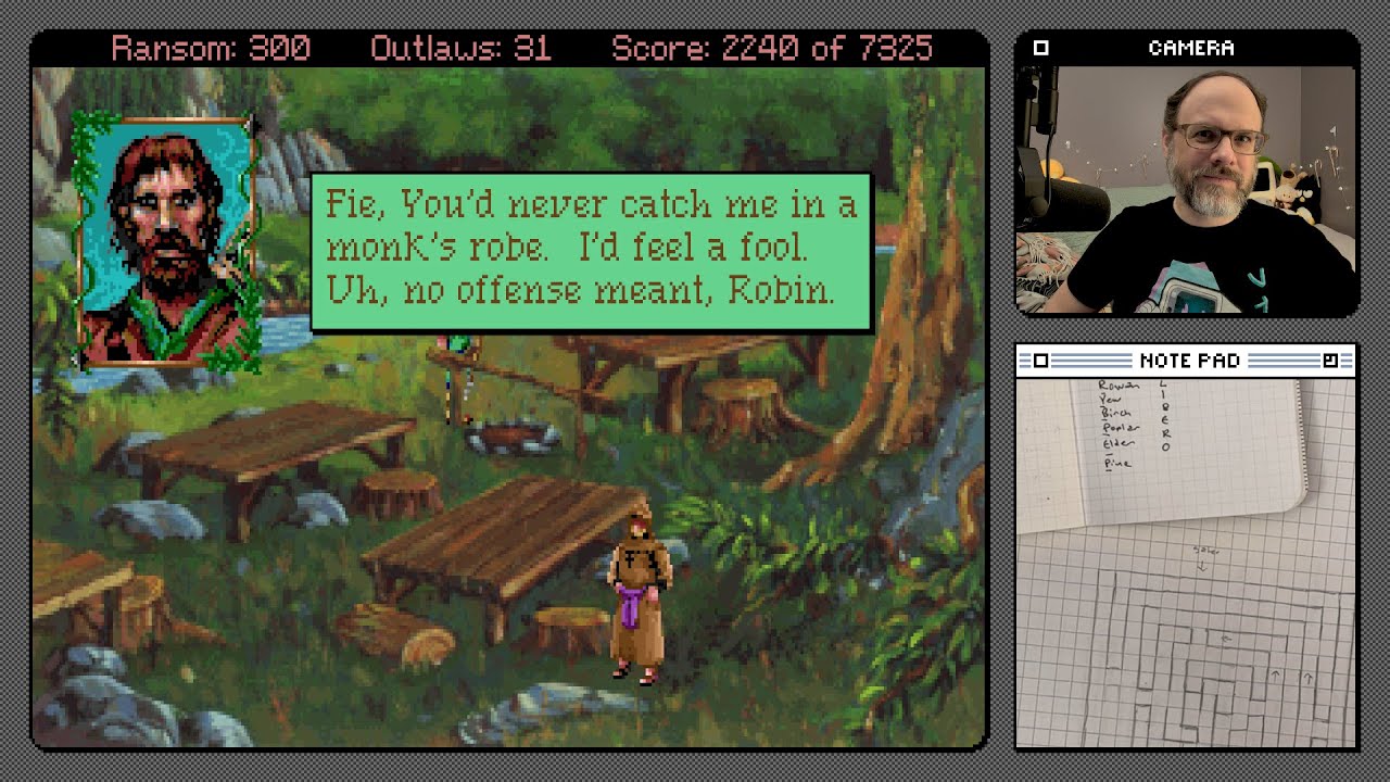 Conquests of the Longbow – Part 4 – DOS point-and-click adventure from Christy Marx