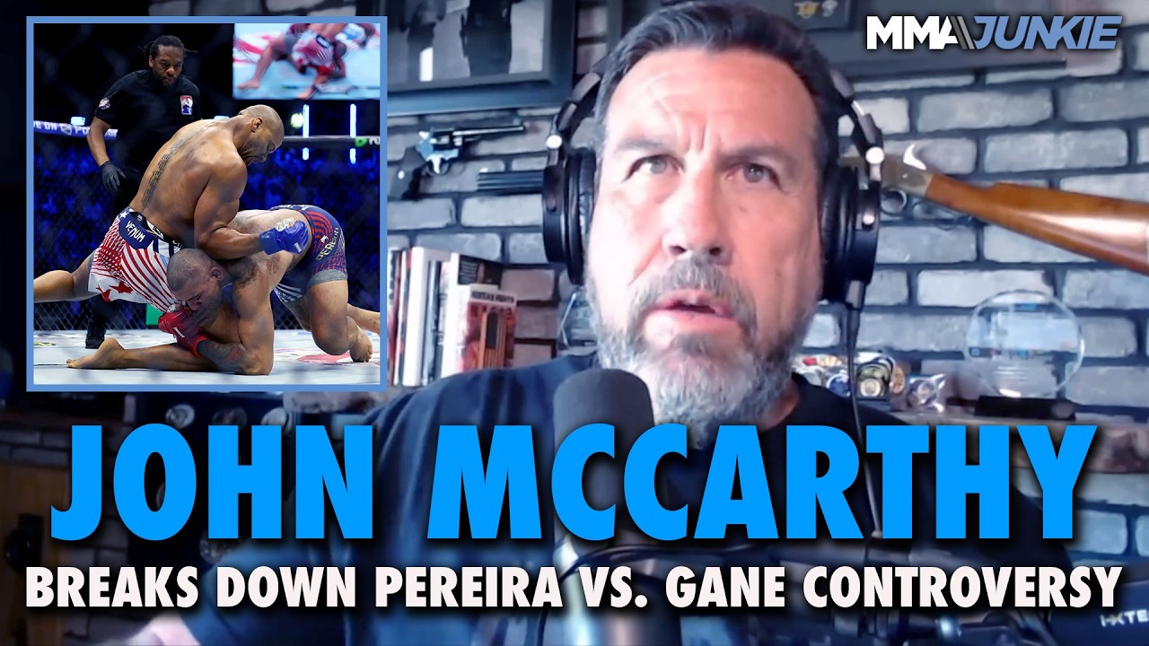 John McCarthy backs Herb Dean in Alex Pereira's outrage over Ciryl Gane loss | UFC White House