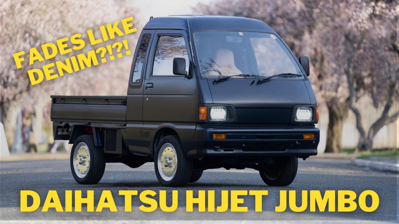 The Daihatsu HiJet Jumbo That Fades Like Denim?!?!