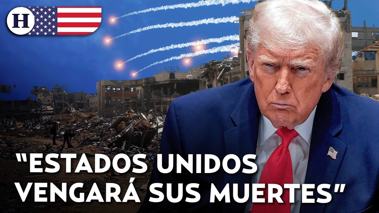 ¡Cuatro semanas más de ataques! Trump promete vengar a soldados de EU con “el golpe más duro” a Irán