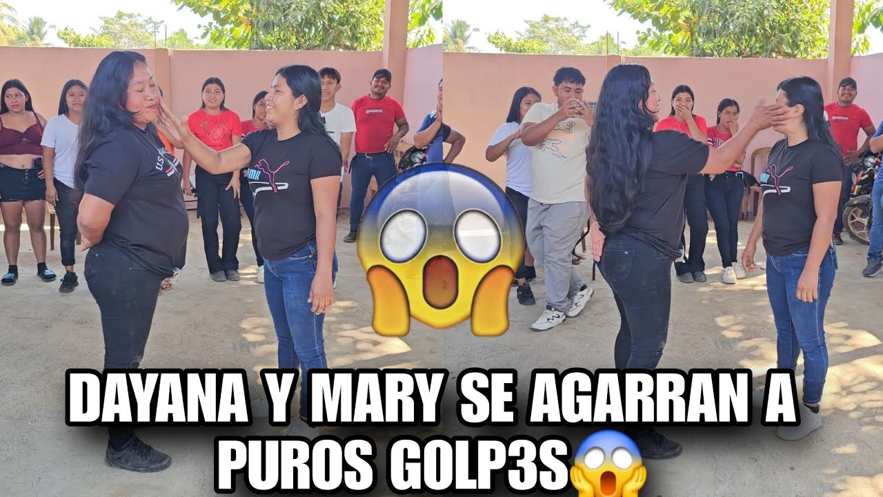 DAYANA Y MARY Se Van A Los G0lp3s En Este Reto 😱 Todos  Se Asustaron Al Verlas Peliar😧