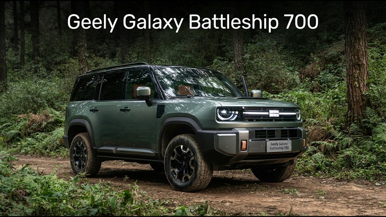 Китайцы сделали новый Defender? Geely Battleship 700