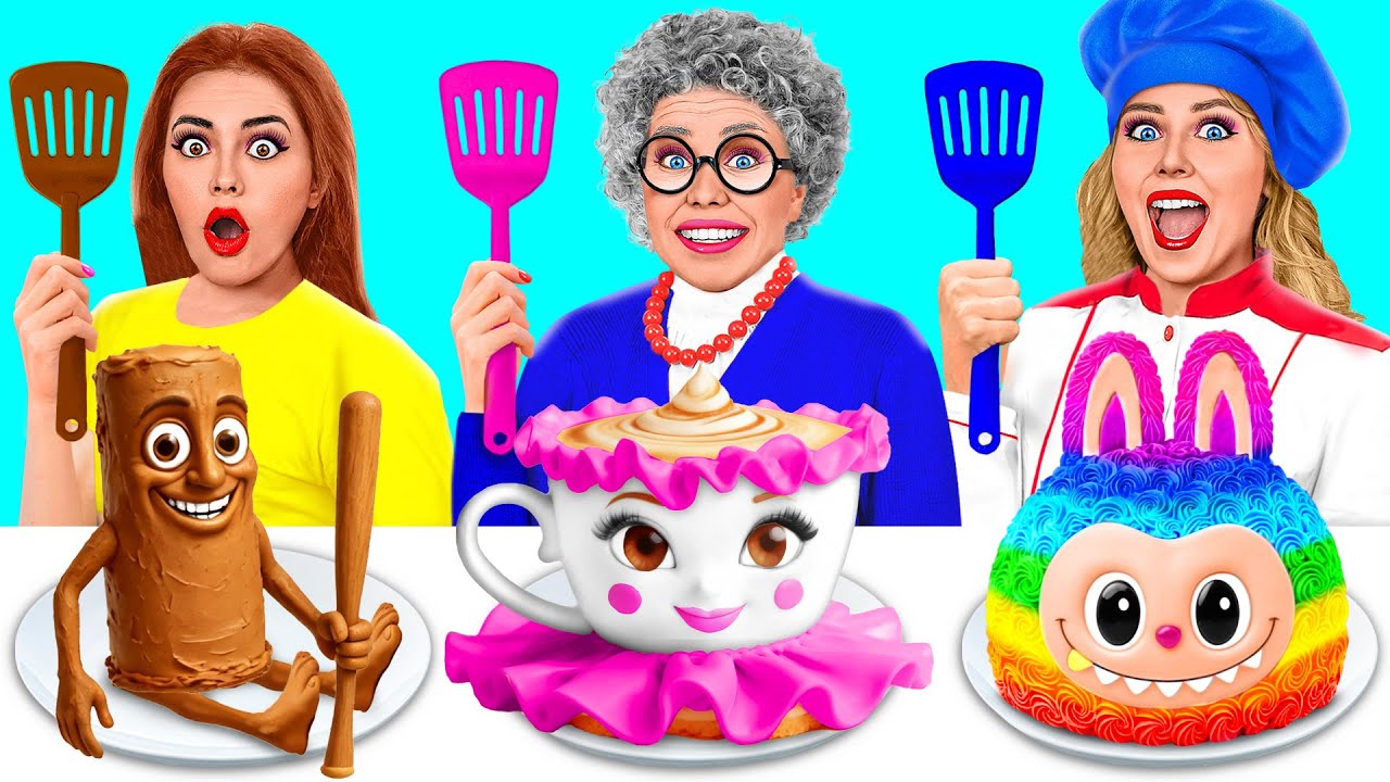 Me vs Grandma Cooking Challenge | Simple Cooking Hacks by Friendly DO