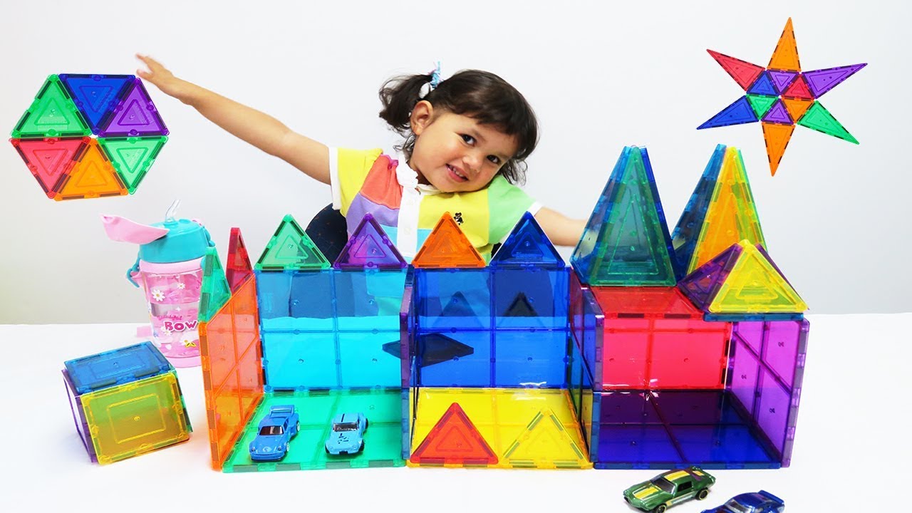 Magnetic Blocks Building Set Picasso Magnetic Tiles Unboxing Review