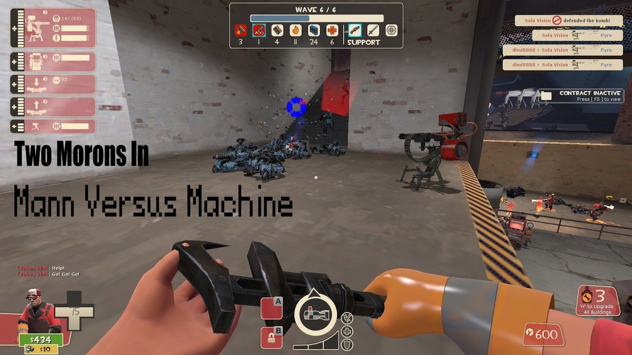 Two Morons In: Mann Versus Machine