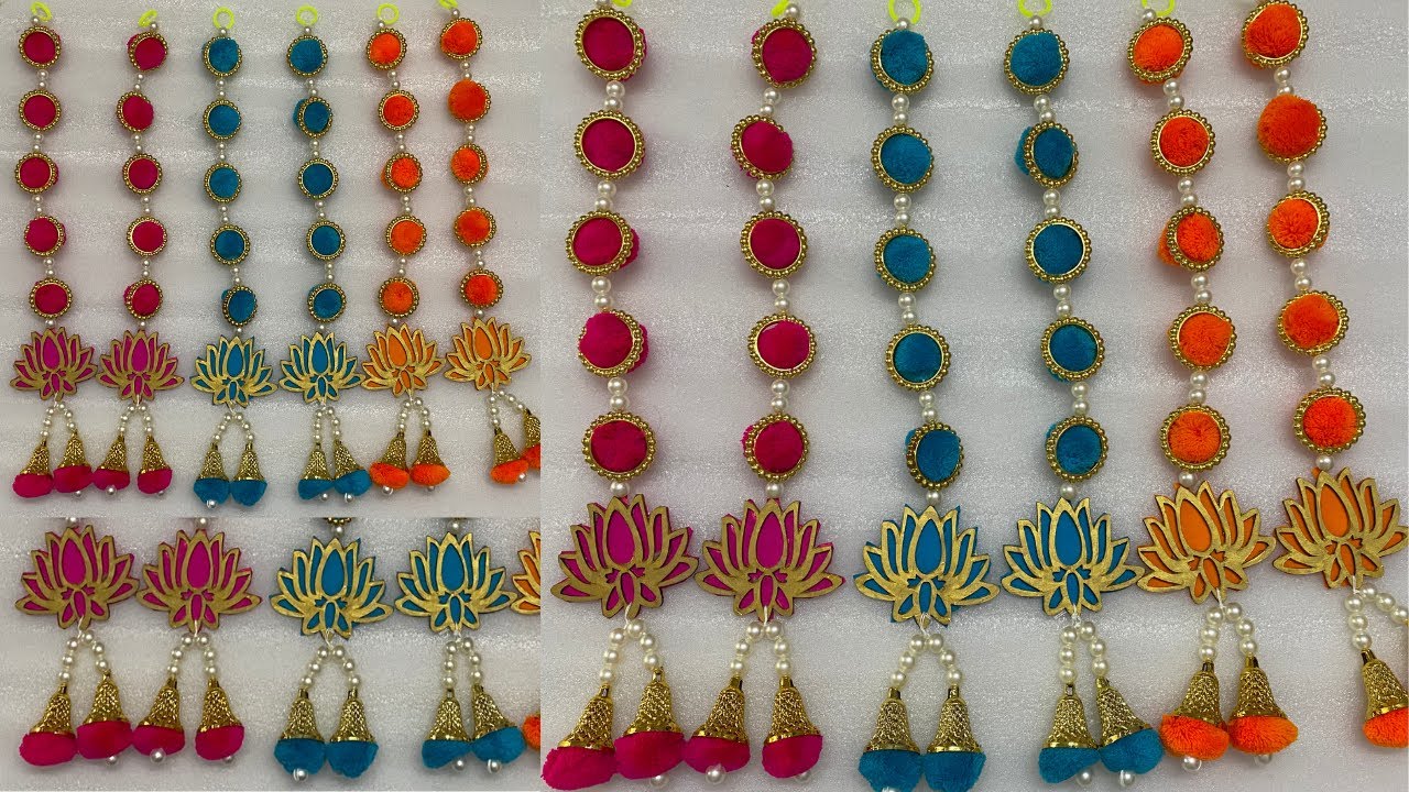 Dussehra/Diwali Craft Decoration Ideas | Window Hanging/Wall Hanging Making With THICK CHART PAPER