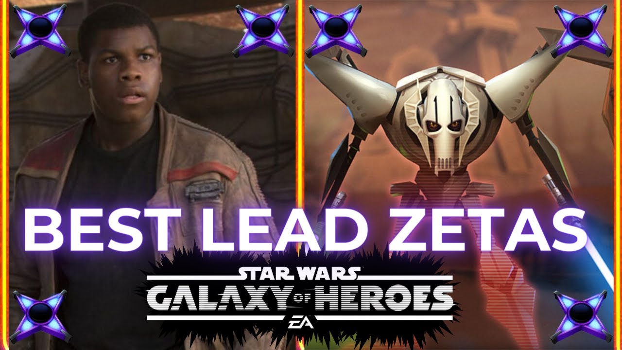 Top Ten Leadership Zetas in SWGOH