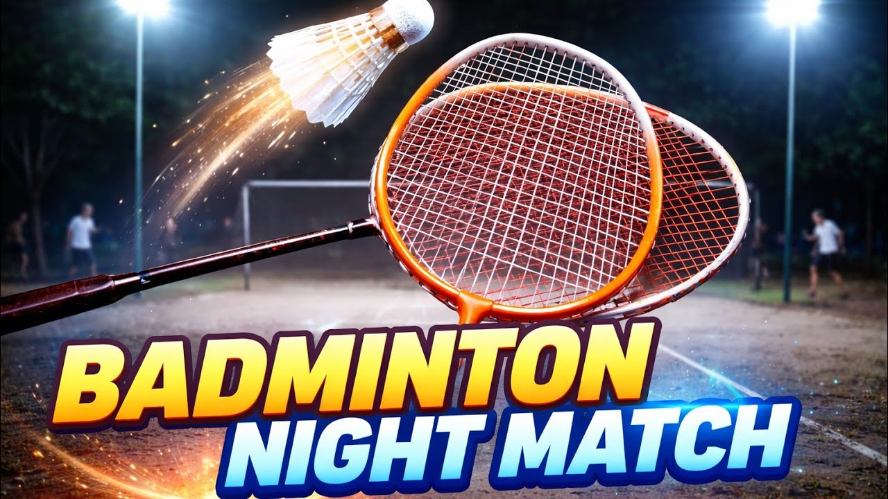 Badminton 🏸 live #live  night match