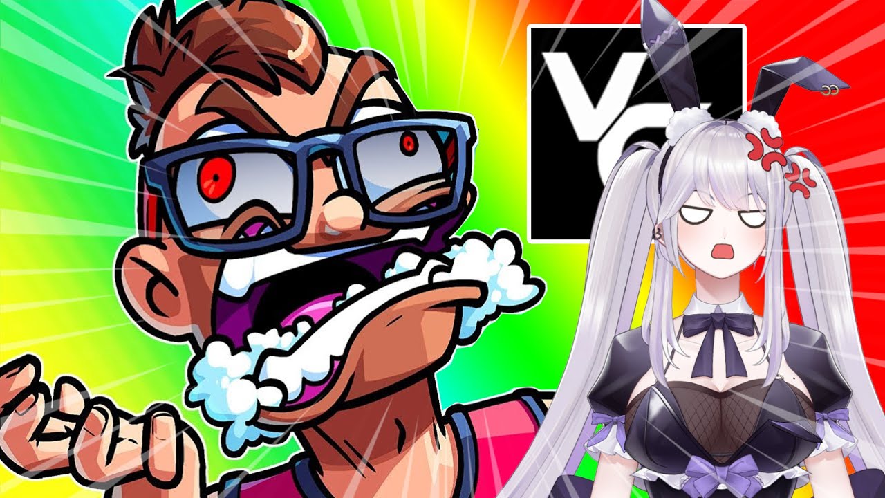 MOO MADE THIS?!? (Reacting to Vanoss Crew Playing Human Fall Flat)