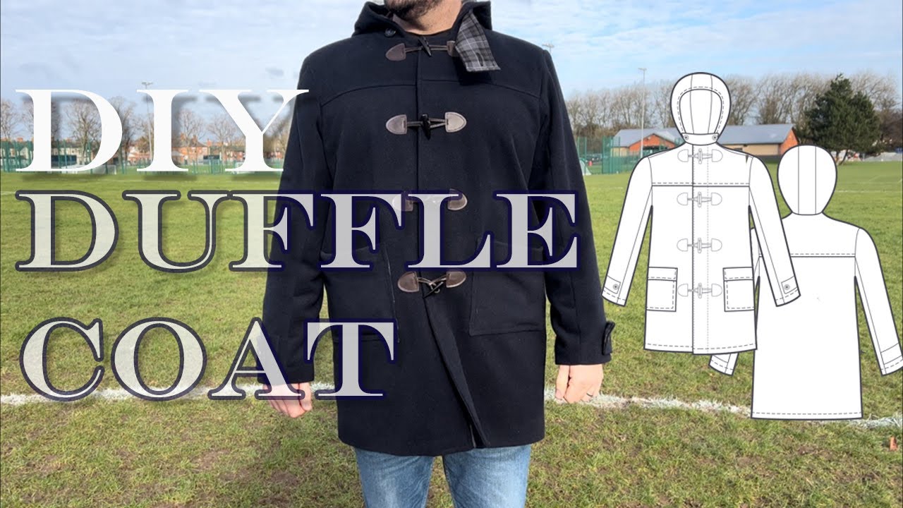 Wool Duffle Coat with Seamwork's Albion pattern 더플코트 만들기