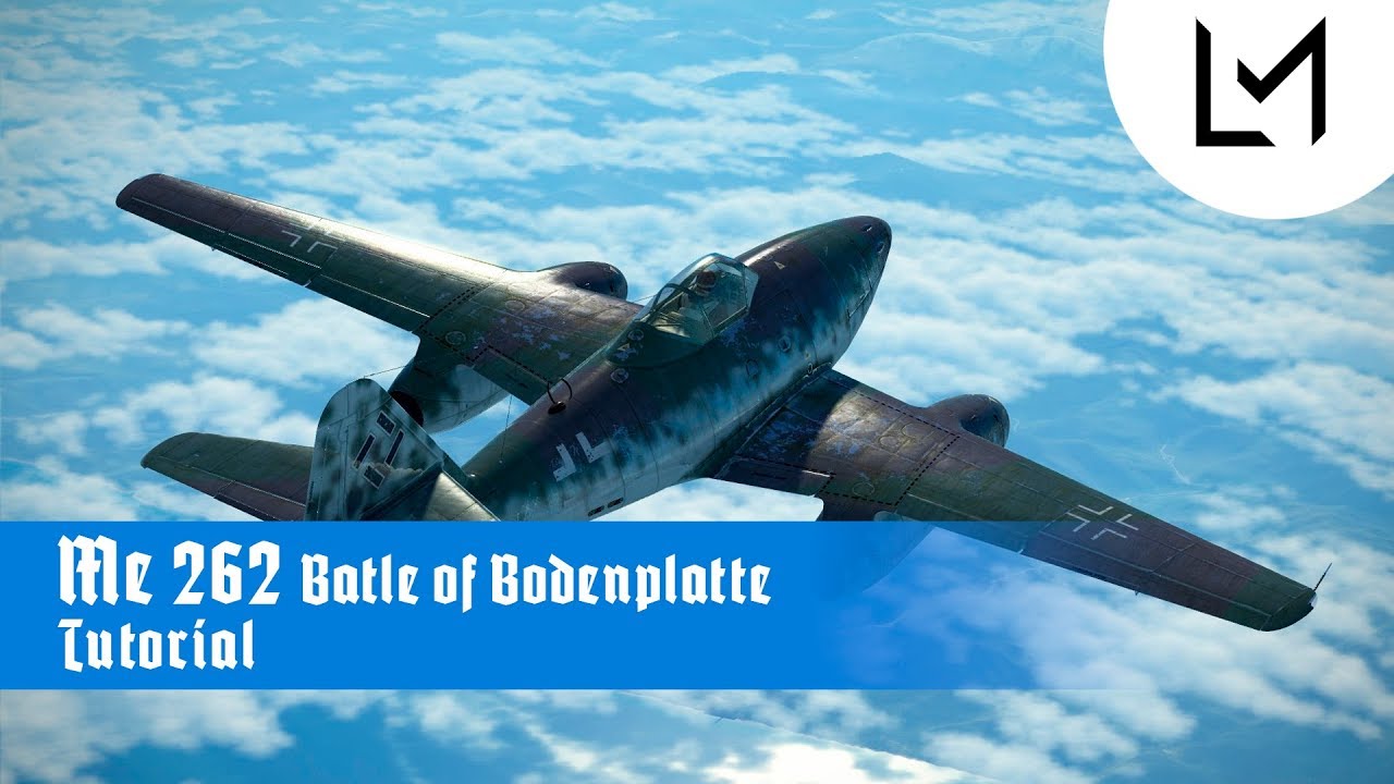 Il-2 Tutoriales en Español (Me 262 de Bodenplatte)