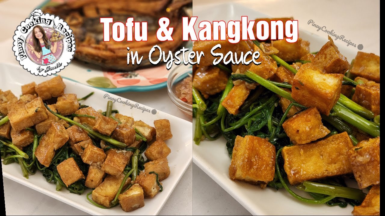 Healthy-licious and Super easy recipe Tofu and Kangkong