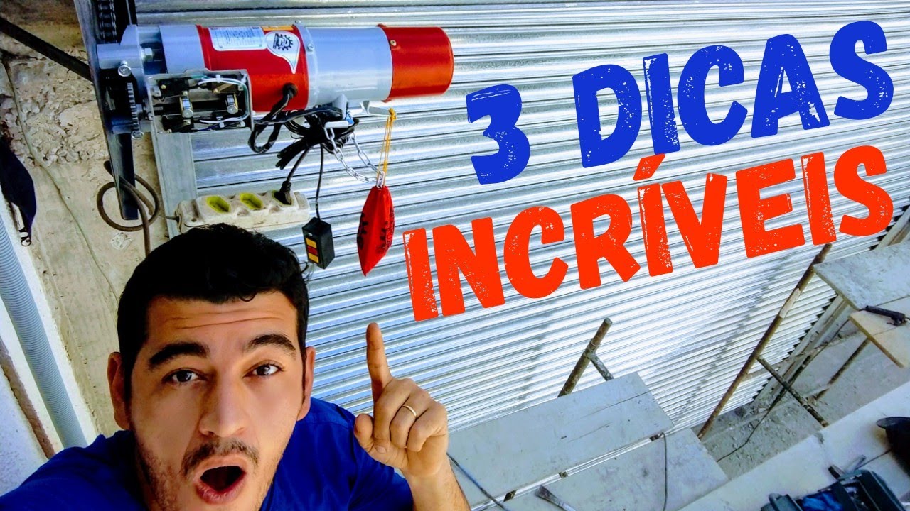Porta de aço automáticas 3 DICAS INCRÍVEIS
