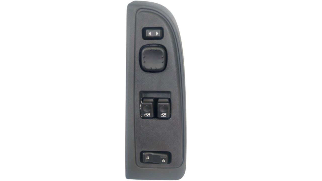 2003-2007 Silverado 1500 2500 3500 Window Master Switch Assembly Installation Instructions