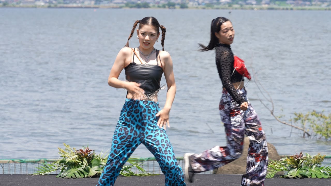 高校ダンス部　公園イベントステージ