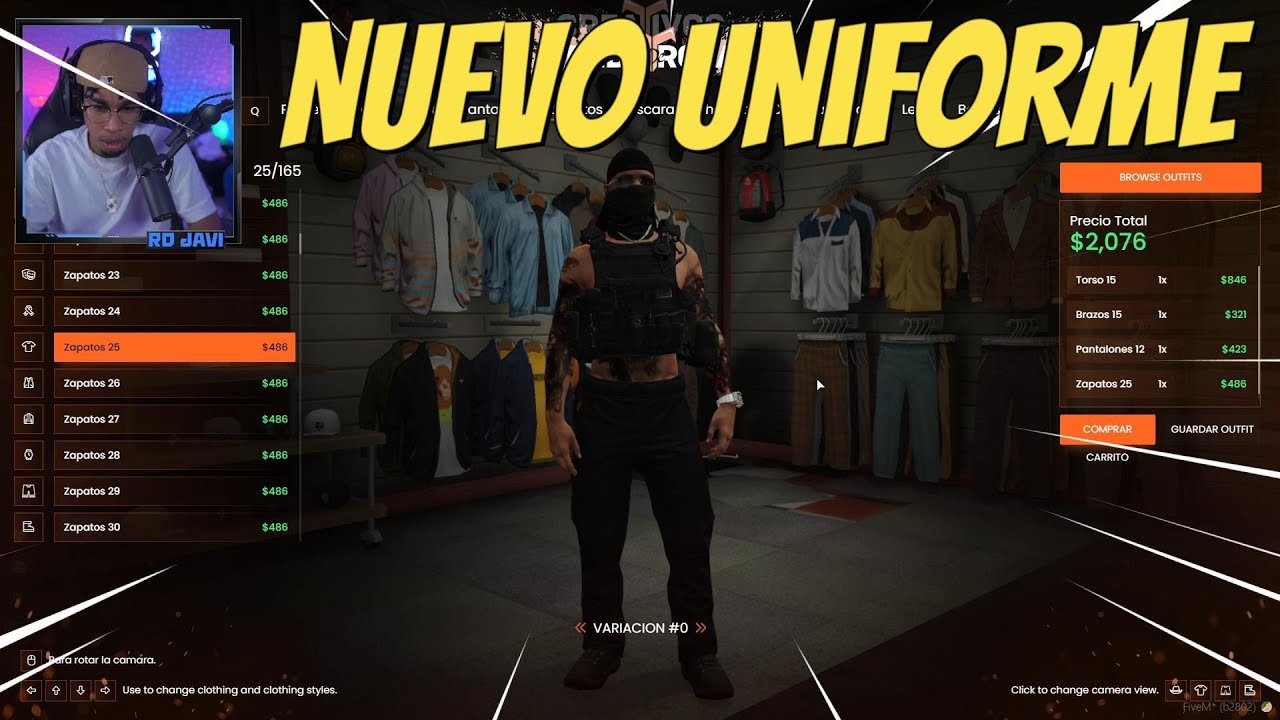 Nuevo uniforme para la familia ADC RDJAVI