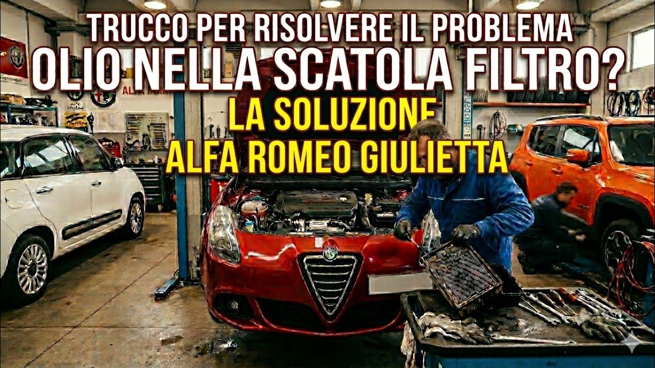 Olio nella scatola filtro Alfa Romeo Giulietta Multijet Fiat Bravo Lancia Delta