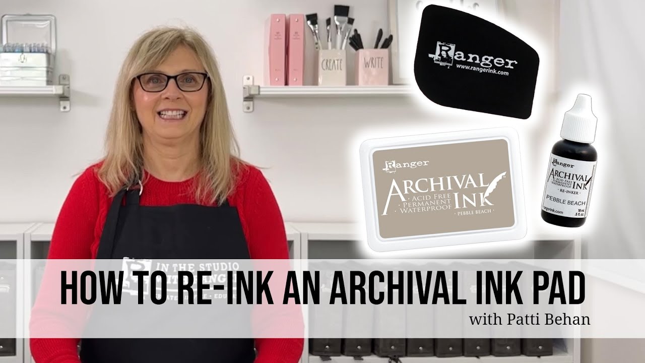 How to Reink an Archival Ink Pad