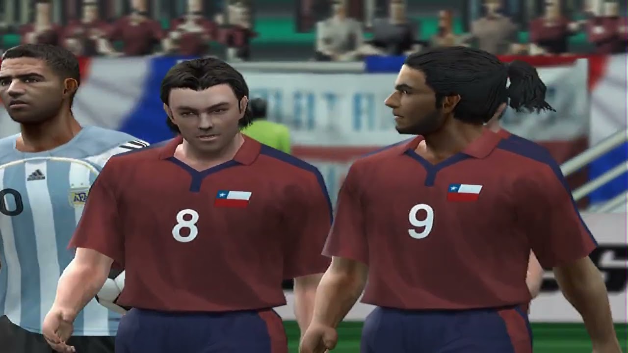 PES 6 - Pro Evolution Soccer 6 - Chile vs Argentina