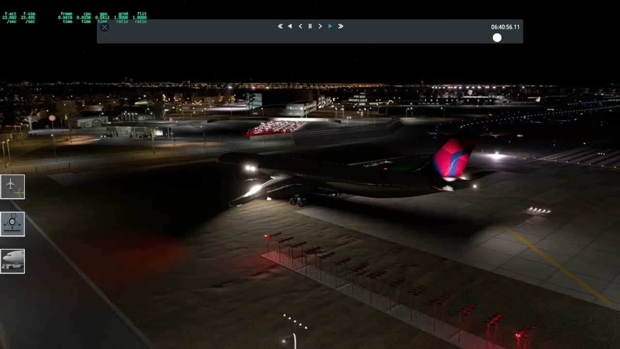 Watch this Drama at La Guardia RWY04, Missed  touch down zone, PAPI lights all white.