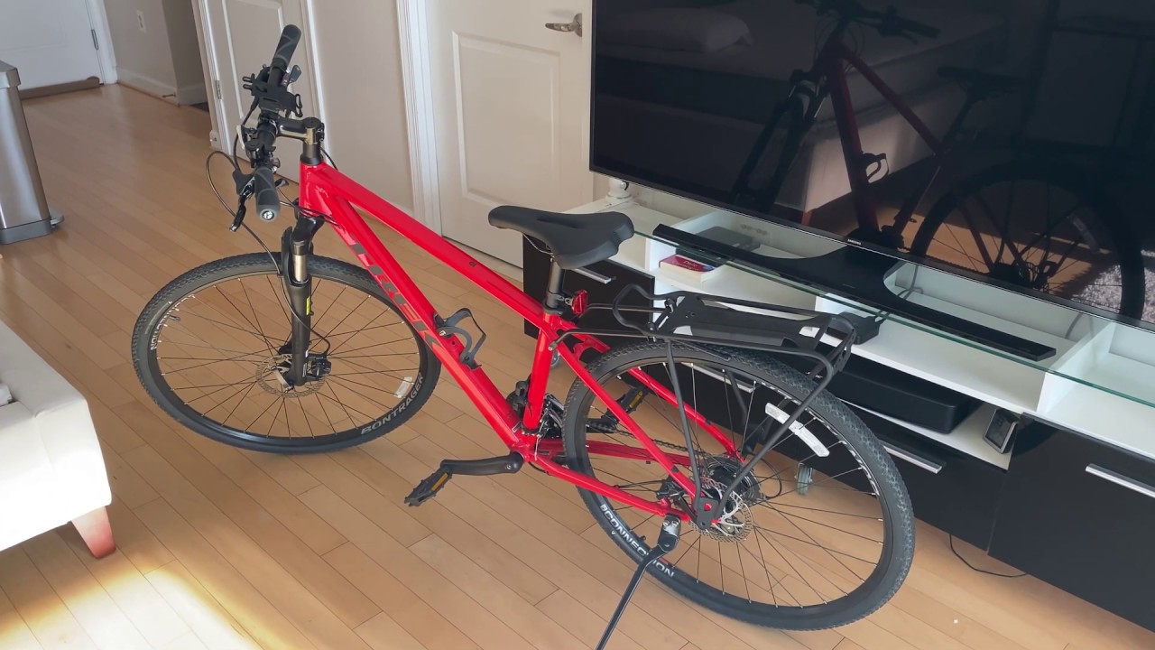 Bontrager BackRack MIK на Trek Dual Sport 2 + Установка