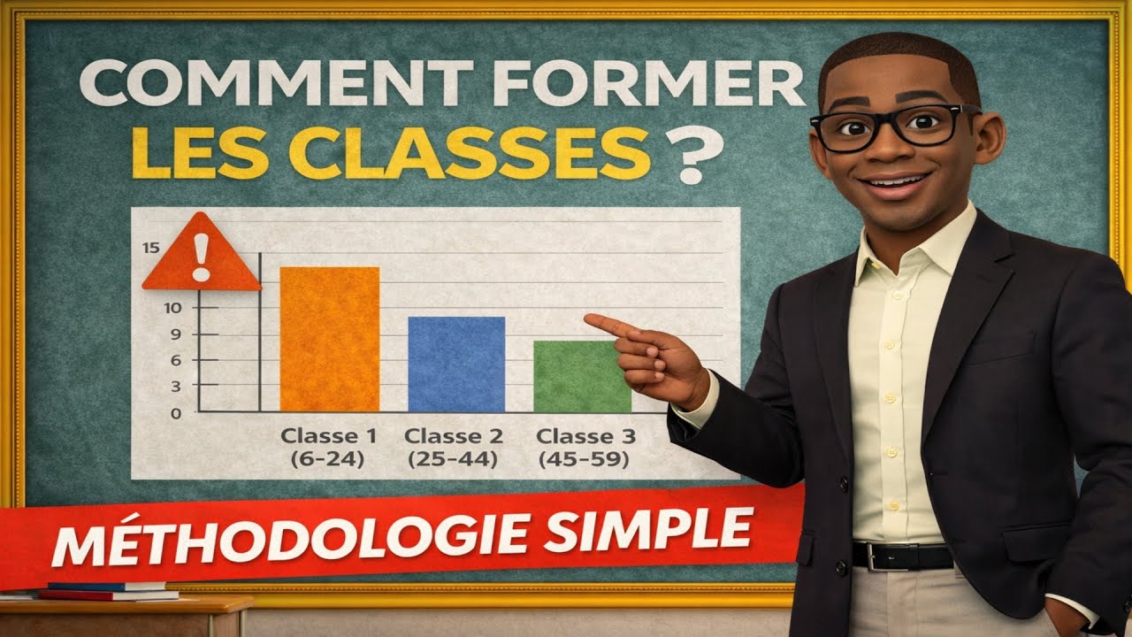Constituer les classes d'une variable quantitative continue