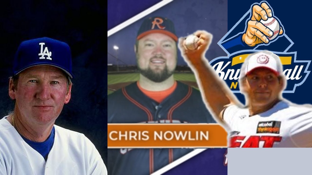Charlie Hough coaches Pro Knuckleballers Zach Staniewicz & Chris Nowlin