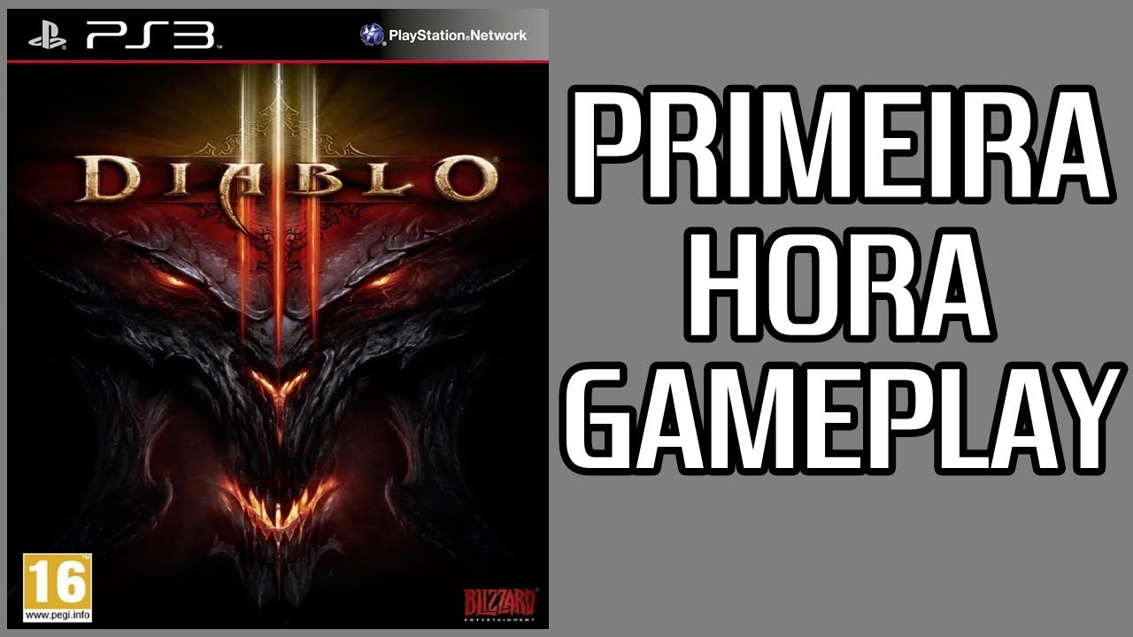 Diablo 3 - PS3 - PRIMEIRA HORA GAMEPLAY [HD]